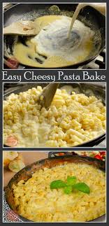 Easy Cheesy Pasta Bake Recipe In 2020 Cheesy Pasta Bake Cheesy Pasta Cheesy Pasta Recipes
