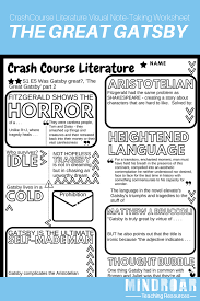 Crash Course Literature The Great Gatsby Part 2 Season 1 Episode 5 In 2020 Crash Course Literature Crash Course Teaching Literature