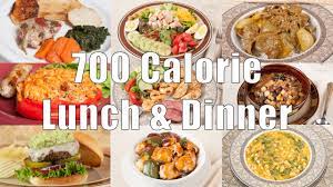 People often think that consuming just 700 calories a day will promote weight loss. 700 Calorie Lunches Dinners 700 Calorie Meals Dituro Productions Youtube