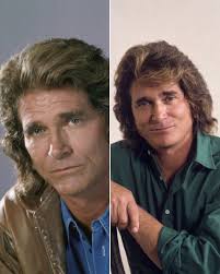 You know what's weird to me? I know Michael Landon was handsome, and I can  appreciate his “body” I guess. But I see him and still think, he's a dad. I  don't