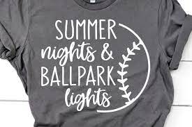 Download Summer Nights Ballpark Lights Svg Baseball Svg For Cricut 279538 Svgs Design Bundles