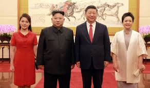 It seems he enjoyed it so much that he suggested holding another concert in autumn. Kim Jong Un S Wife Seen On Rare Occasion As North Korea Holds Talks With China World News Express Co Uk