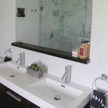Diy Custom Bathroom Shelf Bathroom Mirror With Shelf Custom Bathroom Bathroom Mirrors Diy