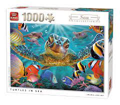 Or 4 fortnightly payments of $ 10.00 with more info. King 5617 Turtles In Sea Underwater Jigsaw Puzzle 1000 Piece 68 X 49 Cm Buy Online In Angola At Angola Desertcart Com Productid 50821822