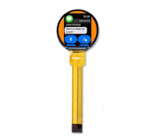 0.99inch Full Round Circle TFT LCD Display 128*115 Smart ...