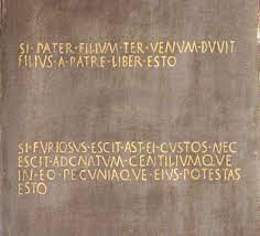 des lois au profit des plebeiens