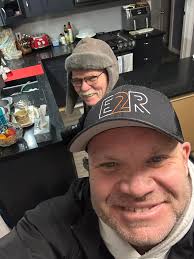 Got the old guy to smile isn't that something Duke Cory Love you dad  🧡🧡🧡🧡BIG LOVE