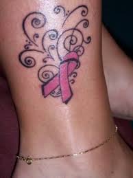 Fab crown forearm tattoos with red ribbon for girls. Tattoo Ideas Breast Cancer Pink Awareness Ribbons Tatring