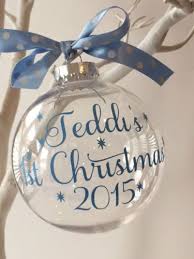 This christmas, make every room look as festive as possible with these jolly christmas decoration ideas. Personalised Babys 1st Christmas Xmas Bauble Tree Decoration Gift Xmas Baubles Personalised Christmas Baubles Personalised Bauble