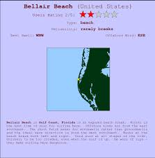 Bellair Beach Surf Forecast And Surf Reports Florida Gulf