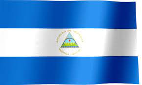 The blue and white are the original colors used by the united provinces of central america. Nicaragua Flag Gif All Waving Flags