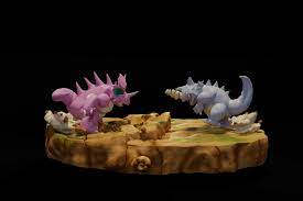 Pokémon Battle Diorama: Nidoking VS Rhydon - ZBrushCentral