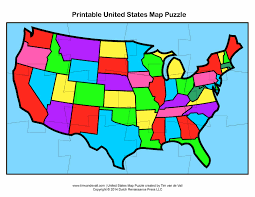 Maybe you would like to learn more about one of these? Printable United States Map Puzzle For Kids Make Your Own Puzzle
