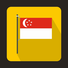 Bendera singapura mirip bendera indonesia. Gambar Bendera Gaya Datar Ikon Singapura Bendera Singapura Nasional Png Dan Vektor Dengan Latar Belakang Transparan Untuk Unduh Gratis
