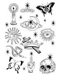 Bobbie Dazzler On Instagram Fresh Flash Please Note That I Will Tattoo These Designs Multiple Times Tattoos Daddy Tattoos Tattoo Flash Art