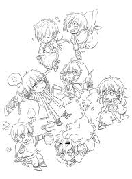 Yona Hak Ao The Four Dragon Anime Akatsuki Akatsuki Anime