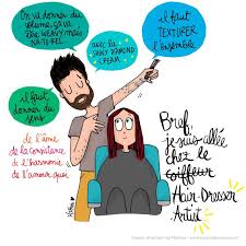 Le déconfinement pourrait être levé à partir du 11 mai, et pour beaucoup d'entre nous, ce retour à la vraie vie passera par une bonne coupe de cheveux. Coiffure Image Drole Coiffeur