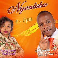 Nyontoka drive kicks off now. Join me Mwenda H the pilot as I introduce to  you Gospel hit maker Purity Karimi. She will be launching her new track  this evening. Are you