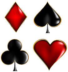Card Suits Transparent Clip Art Image Gallery Yopriceville High Quality Images And Transparent Png Free Clipart Card Tattoo Clip Art Art Images