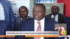 I am offering my self to be elected as president of the kenya national chamber of. Richard Ngatia Takes Over As New Kncci President Youtube