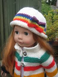 Do you crochet, knit, or sew? Ravelry 18 Inch Doll Hats Pattern By Janice Helge