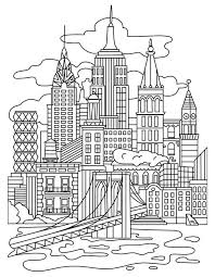 Omeletozeu Coloring Books Coloring Pages New York Drawing