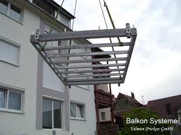 4 M X 2 M Balkon Inkl Statik Vorstellbalkon Anbaubalkon Stahl Verzinkt Ebay Anbaubalkon Balkon Anbau