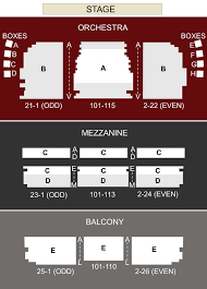 shubert theatre boston ma seating chart stage boston