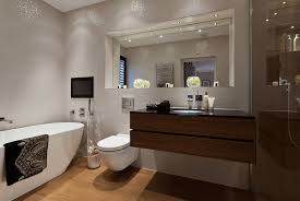 This mirror features a flat frame with woodgrain pattern and slightly raised flat patches resembling bark texture. 36 Great Bathroom Mirror Ideas You Need To Consider