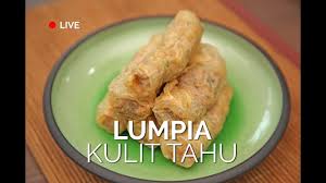 Jajanan tahu egg roll tanpa ikan : Yuk Lihat Cara Membuat Lumpia Kulit Tahu Yang Mudah Ini Youtube