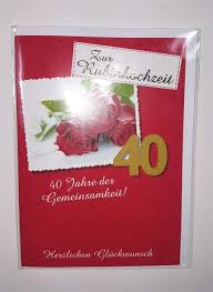 Glückwünsche zur rubinhochzeit der großeltern. Memoriesallthejourney