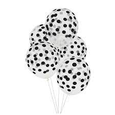 Dotted Balloons Zwart Bolinhas Ideias Ideias Aniversario