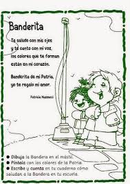 A lo largo de los años, diferentes banderas han representado a méxico, pero la bandera que. Texto Instructivo Para Ninos Poesia Para Ninos Chile Para Ninos