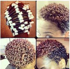 Rod Set On Twa Make Your Own Curls Short Natural Hair Styles Cute Short Natural Hairstyles Hair Styles