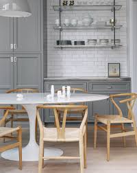 White and grey marble countertop retains the interest as well as conveys a lavish impression. Grey Subway Tile Backsplash Design Ideas