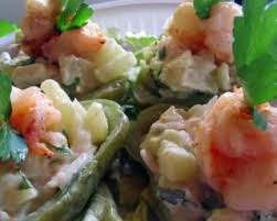 Recette De Christophines Farcies Crevettes Epicees Par Genevieve Recette Crevettes Epicees Christophine Recette Recettes De Cuisine