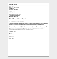 Be wonderful for your day! How To Write A Change Of Address Letter Format Samples