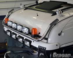 To Fit New Generation 2017 Scania R S High Cab Roof Bar Spots Amber Beacons Roof Light Bar Led Bar Lighting