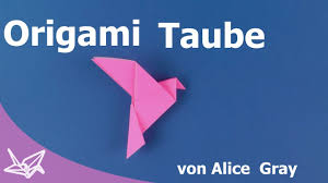 Schon die miete und die kaution aufzubringen, nahezu unmöglich. Origami Taube Tutorial Youtube
