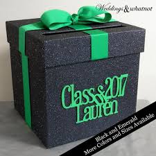 Fold the cut pieces in and tape to hold in place. Great 2021 Graduation Card Box Card Holder Letter Box Money Etsy Great Graduation Ideas