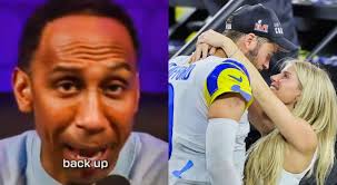 Stephen A. Smith Goes In On Matthew Stafford's Wife, Kelly Stafford, After  She Reveals She Hooked Up With His Backup (VIDEO) READ MORE:  https://www.totalprosports.com/nfl/stephen-a-smith-goes-in-on-matthew-staffords-wife-kelly-stafford-after-she  ...