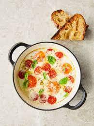 Italian Baked Eggs Jamie Oliver Baked Egg Recipes Recipe Baked Eggs Egg Recipes Baked Eggs Recipe