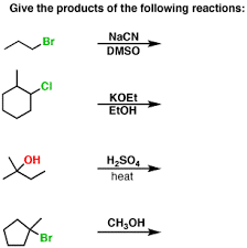 Deciding Sn1 Sn2 E1 E2 1 The Substrate Master Organic