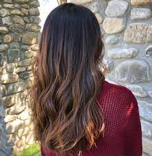 Socal Orange County On Instagram Fall Hair Doesn T Mean Dark Solid Color Brazilianbondbuilder Sevenhaircare Fall Hair Brunette Hair Color Hair