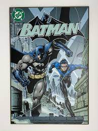 Batman Comic 615 July 2003 Issue Wooden Sign Batman Wall Art Batman Canvas Batman Wall