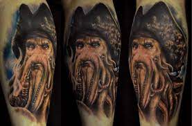 The design of the venom and carnage tattoo symbolizes strength, as well as unpredictability. Arm Fantasy Portrait Tattoo By Venom Ink