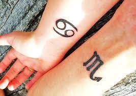 I Bought Me And My Bestfriend Tattoos My 4th His First There Our Zodiac Signs Astrology Tatt Cool Wrist Tattoos Matching Tattoos Wrist Tattoos For Guys