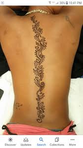 Pin By Abby Mott On Henna In 2020 Henna Tattoo Back Spine Tattoos For Women Henna Tattoo Designs