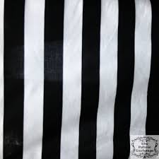 Black And White Cotton Fabric By The Yard Black And White Stripe Fabric By The Yard Poly Cotton Fabric Wide Fabric Sewing Thefabricexchange Black White Stripes Striped Fabrics Fabric