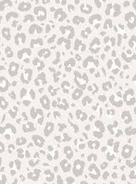 Animal Print Leopard Wallpaper Light Grey Self Adhesive Fabric Repositionable Wallpaper Animal Print Wallpaper Leopard Print Wallpaper Leopard Wallpaper